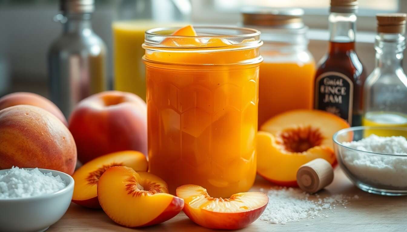 Confiture de pêches facile : recette maison inratable