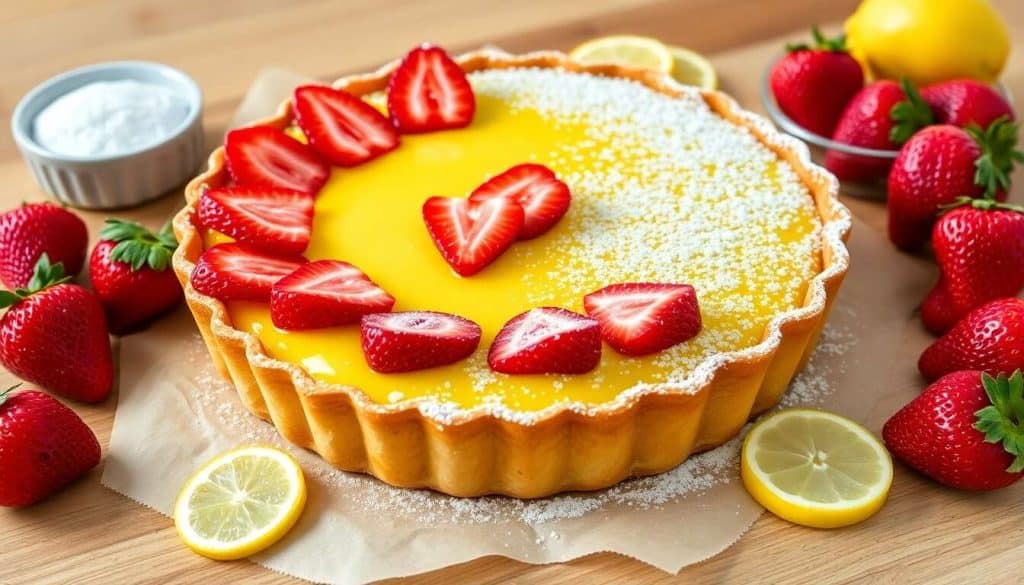 Tarte Fraise Citron de Maud Leboeuf : recette Gourmande