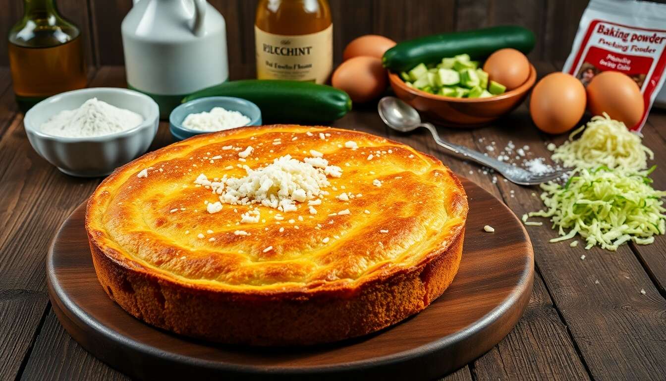 Cake à la courgette : recette savoureuse et facile