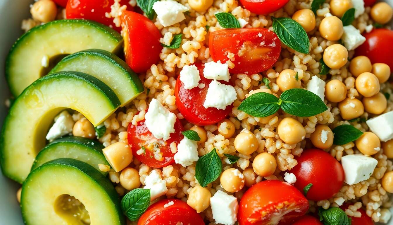 Salade de quinoa aux légumes frais : recette estivale savoureuse