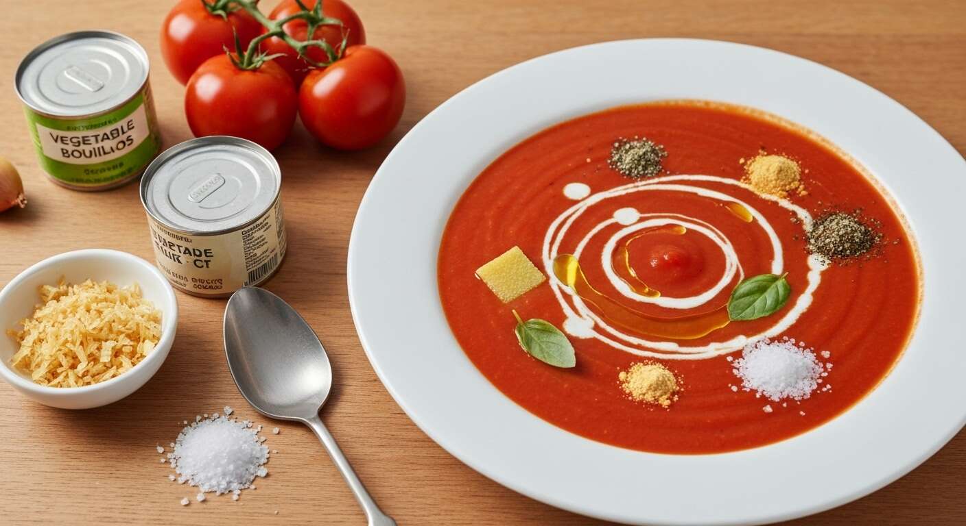 Recette de soupe de tomates savoureuse et facile