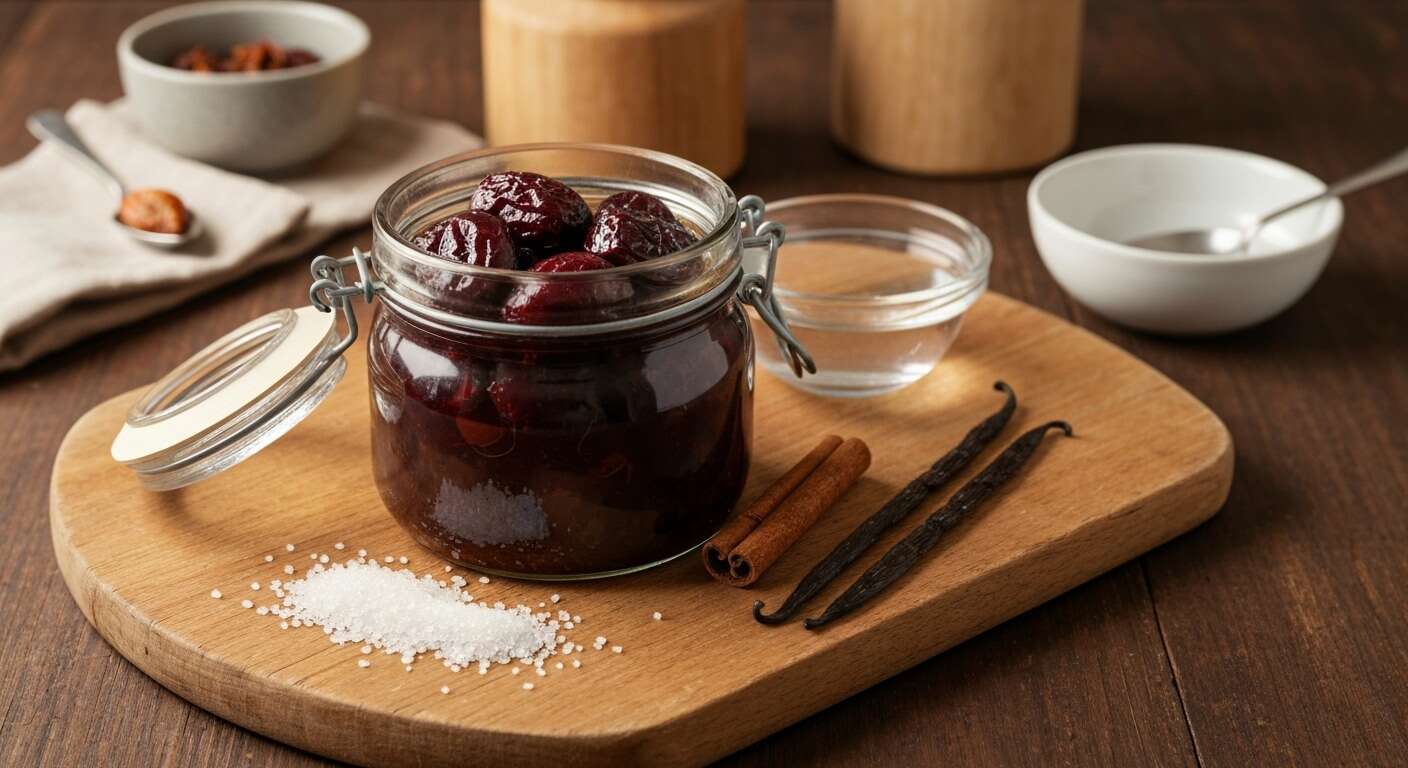 Recette de prunes au sirop maison : facile et savoureuse