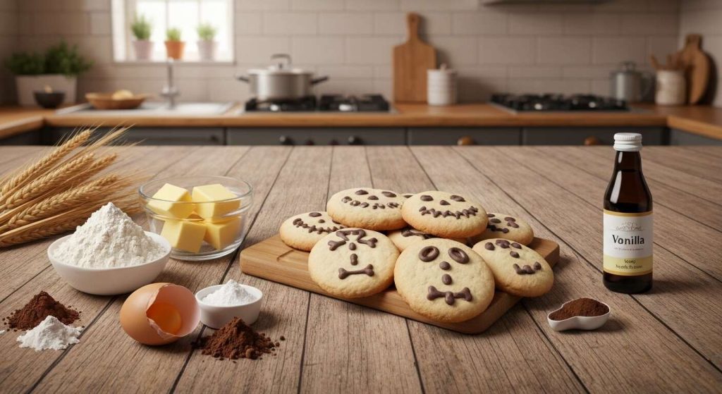 Biscuits d'Halloween : recette de squelettes croquants