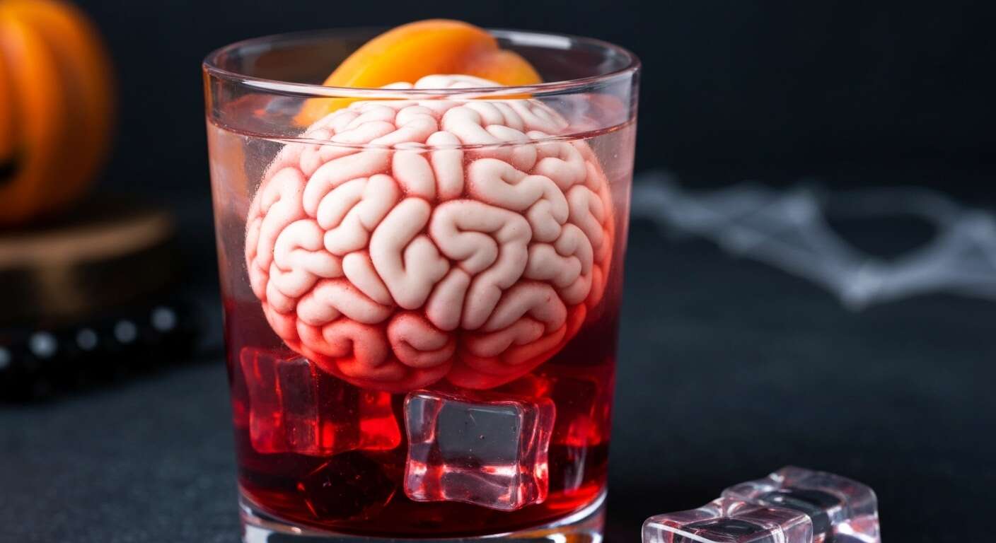 Cocktail Bloody Brain : recette Effrayante pour Halloween