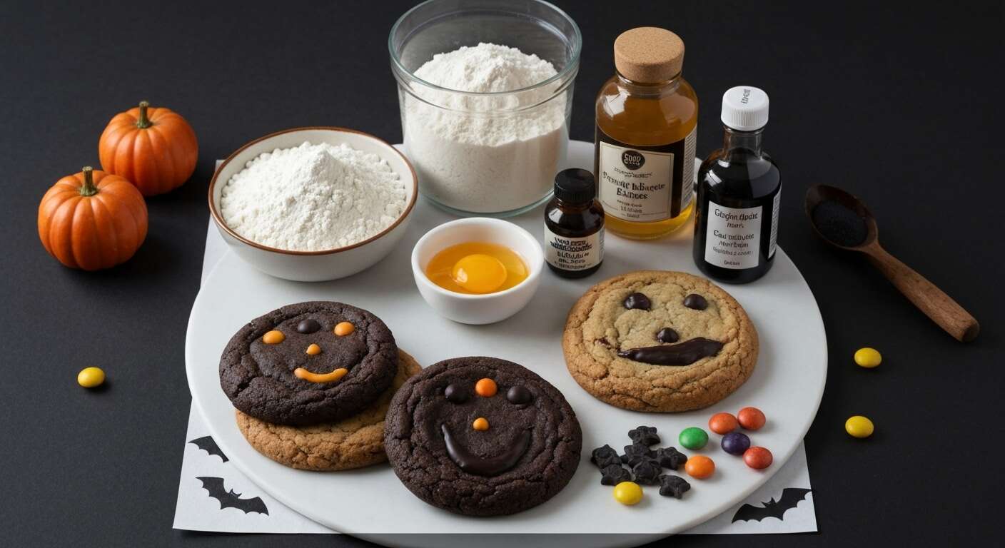 Recette de biscuits effrayants pour Halloween