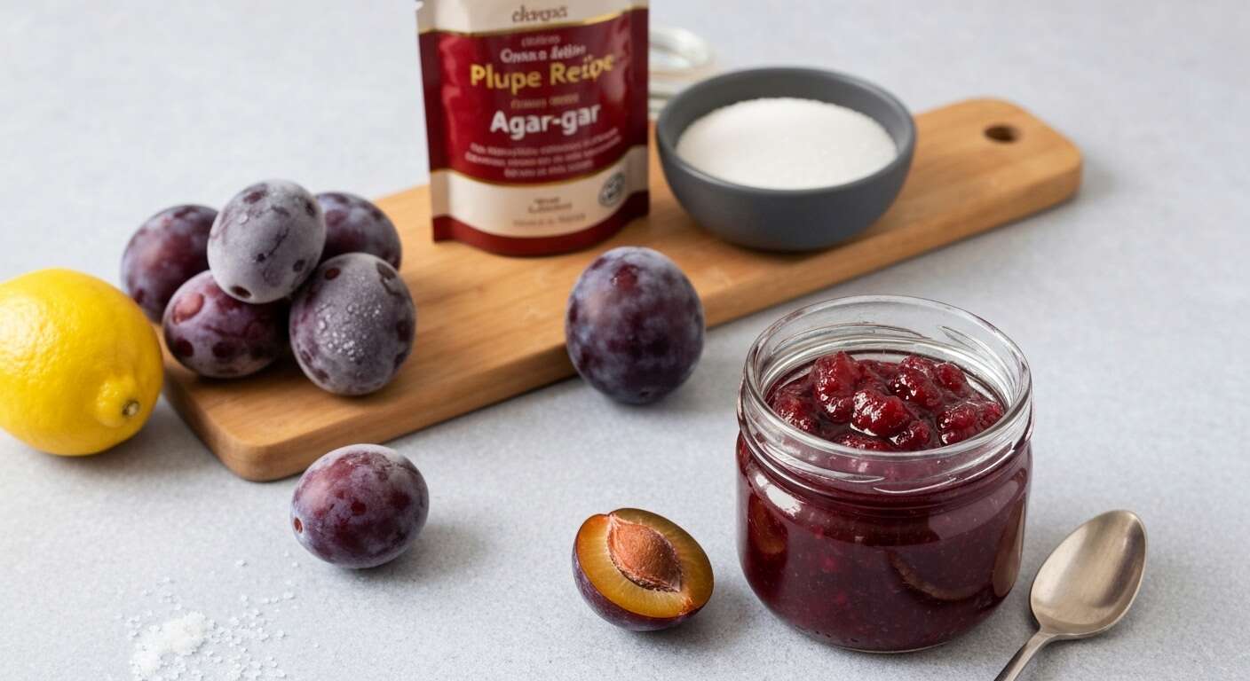 Confiture de quetsches maison : recette facile et savoureuse