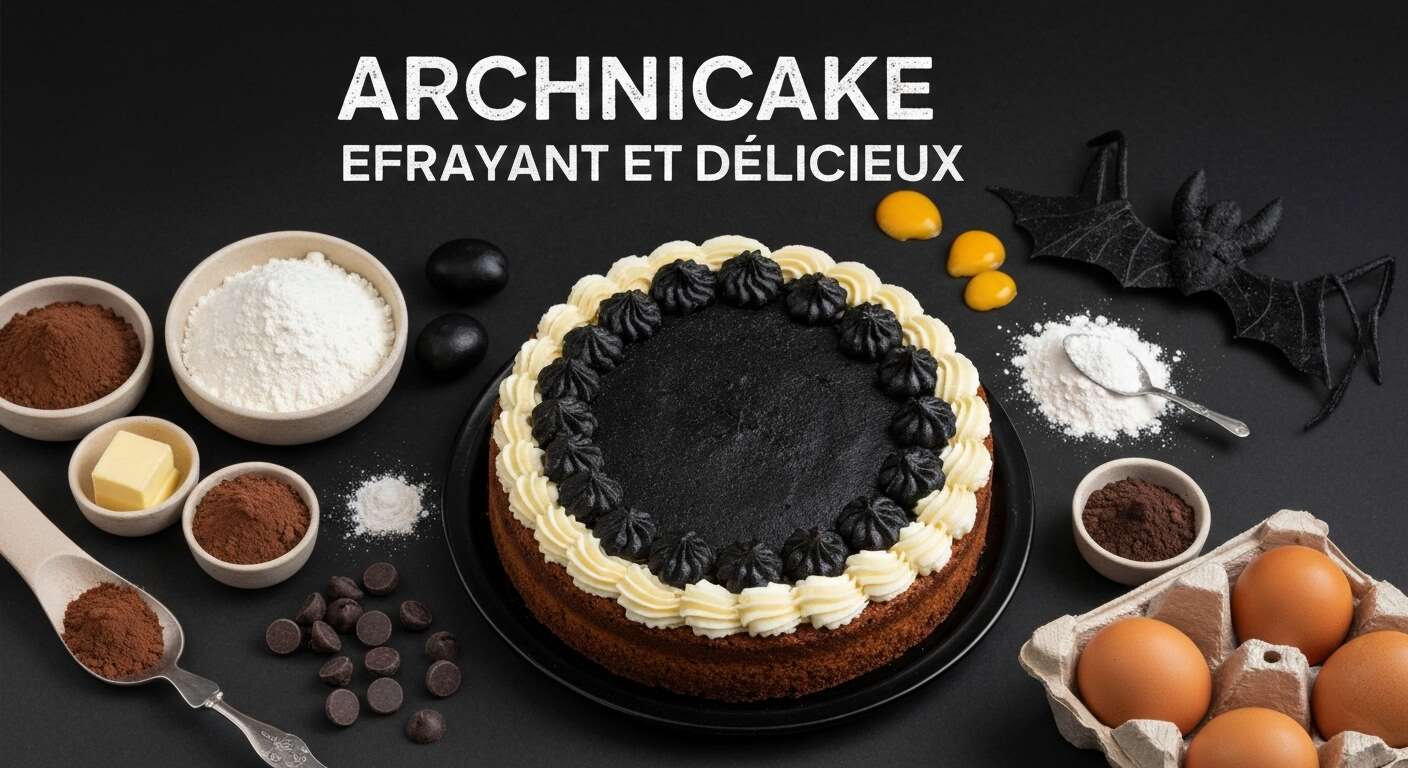 Recette Halloween : l'Arachnicake Effrayant et Délicieux