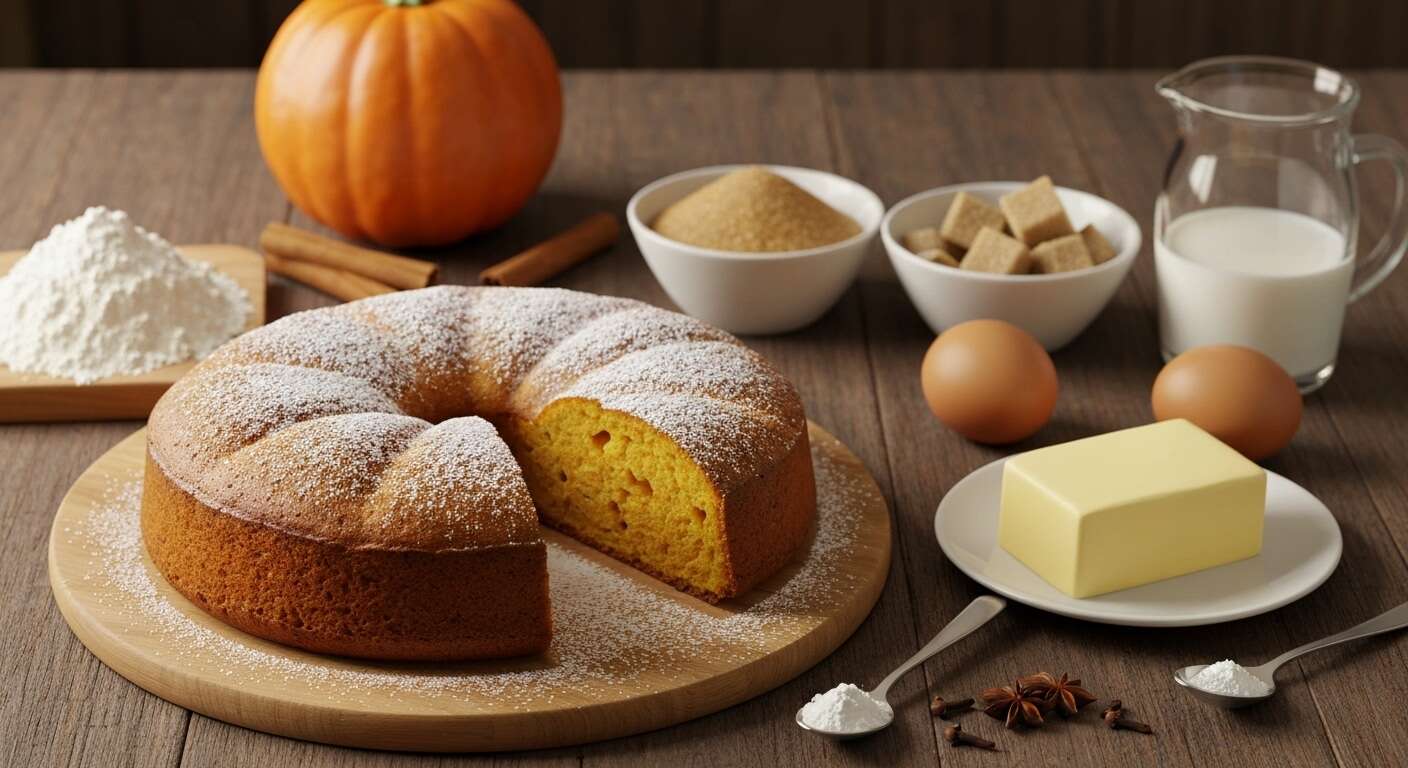 Gâteau d'Halloween au potimarron : recette facile et délicieuse