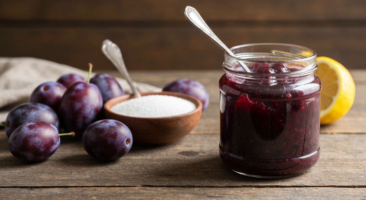 Confiture de quetsches au Thermomix : recette facile et rapide