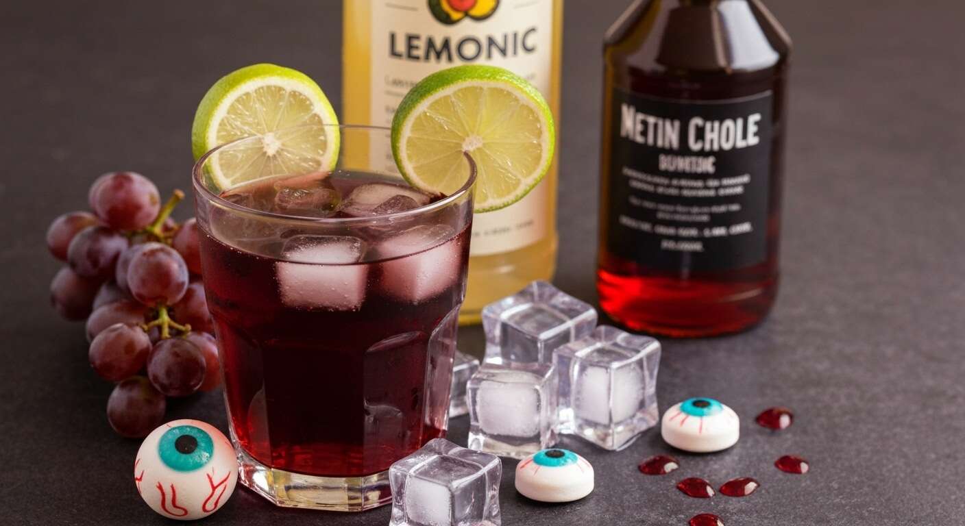 Cocktail Halloween sans alcool : recette festive et facile