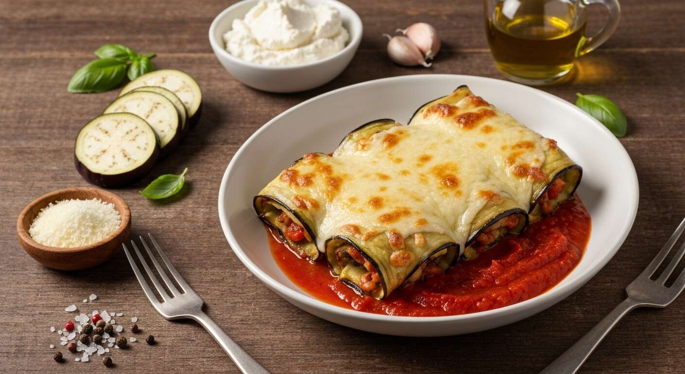 Cannelloni d'aubergines : une recette savoureuse et originale
