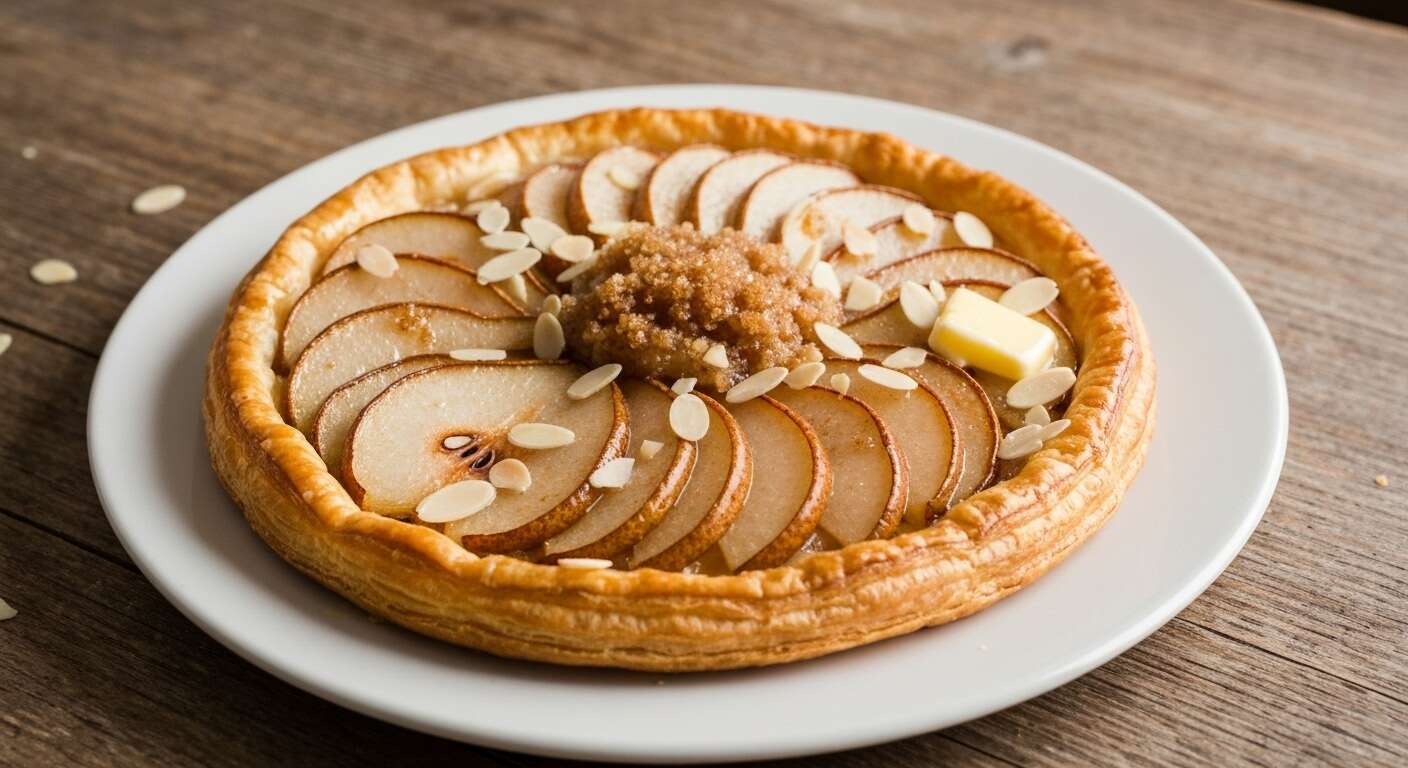 Tarte croustillante aux poires : la recette facile et gourmande
