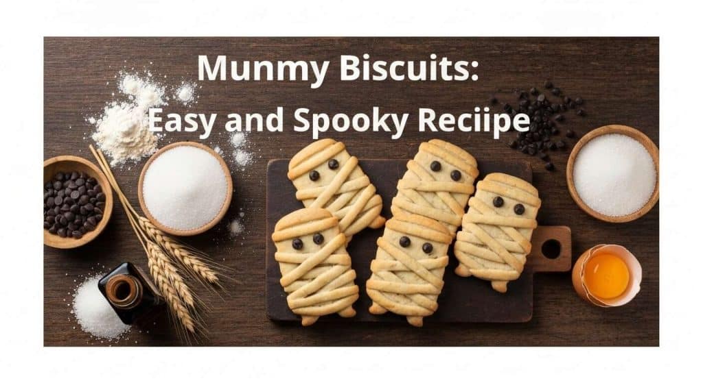 Biscuits d'Halloween momies : recette facile et effrayante