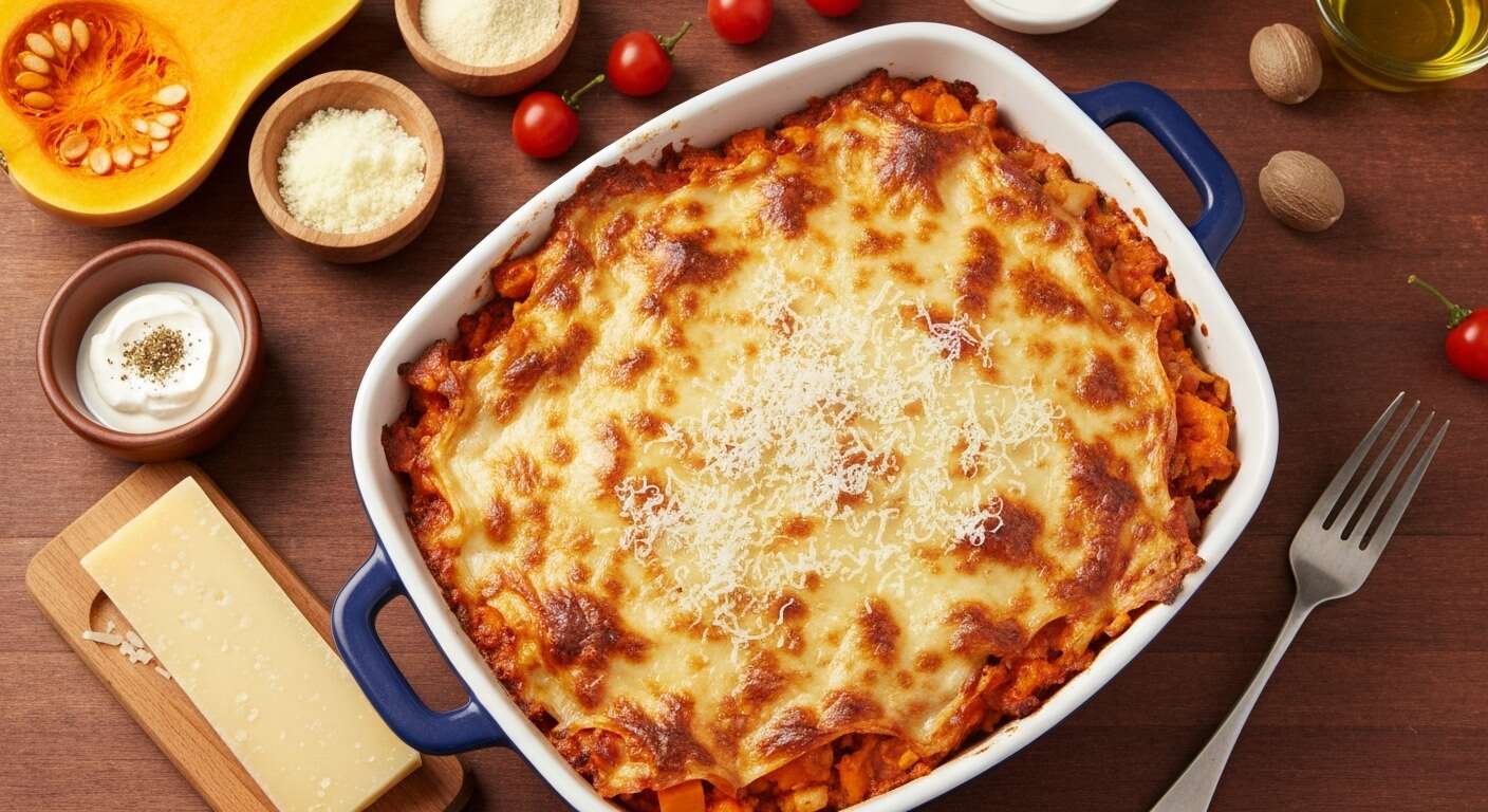 Lasagnes de butternut façon Pinterest : recette gourmande