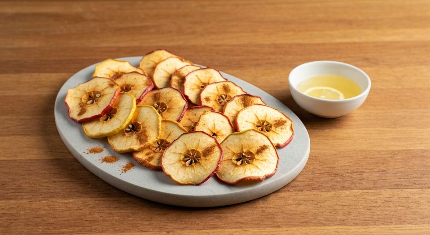 Recette de pommes séchées maison : délice et simplicité
