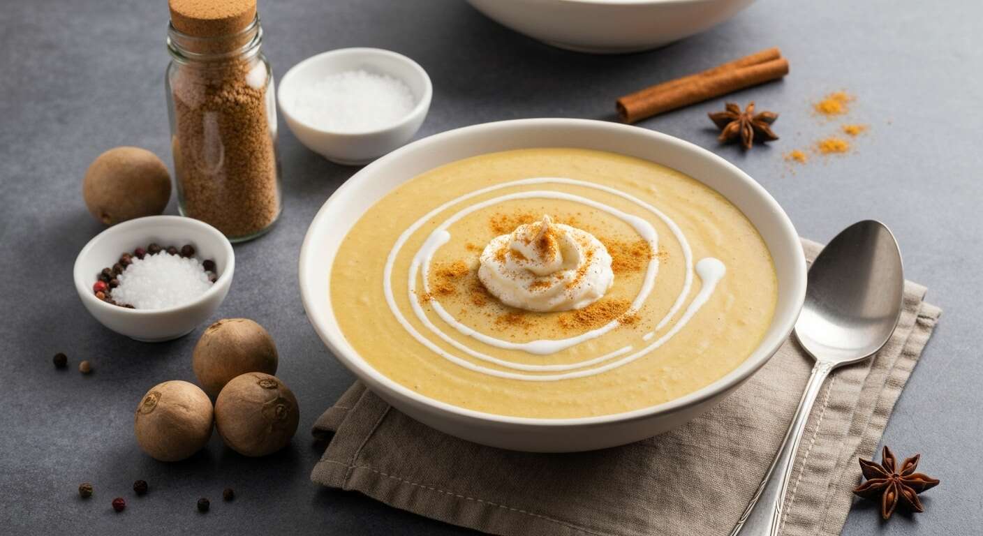Velouté de châtaignes à la chantilly et pain d'épices : une recette gourmande