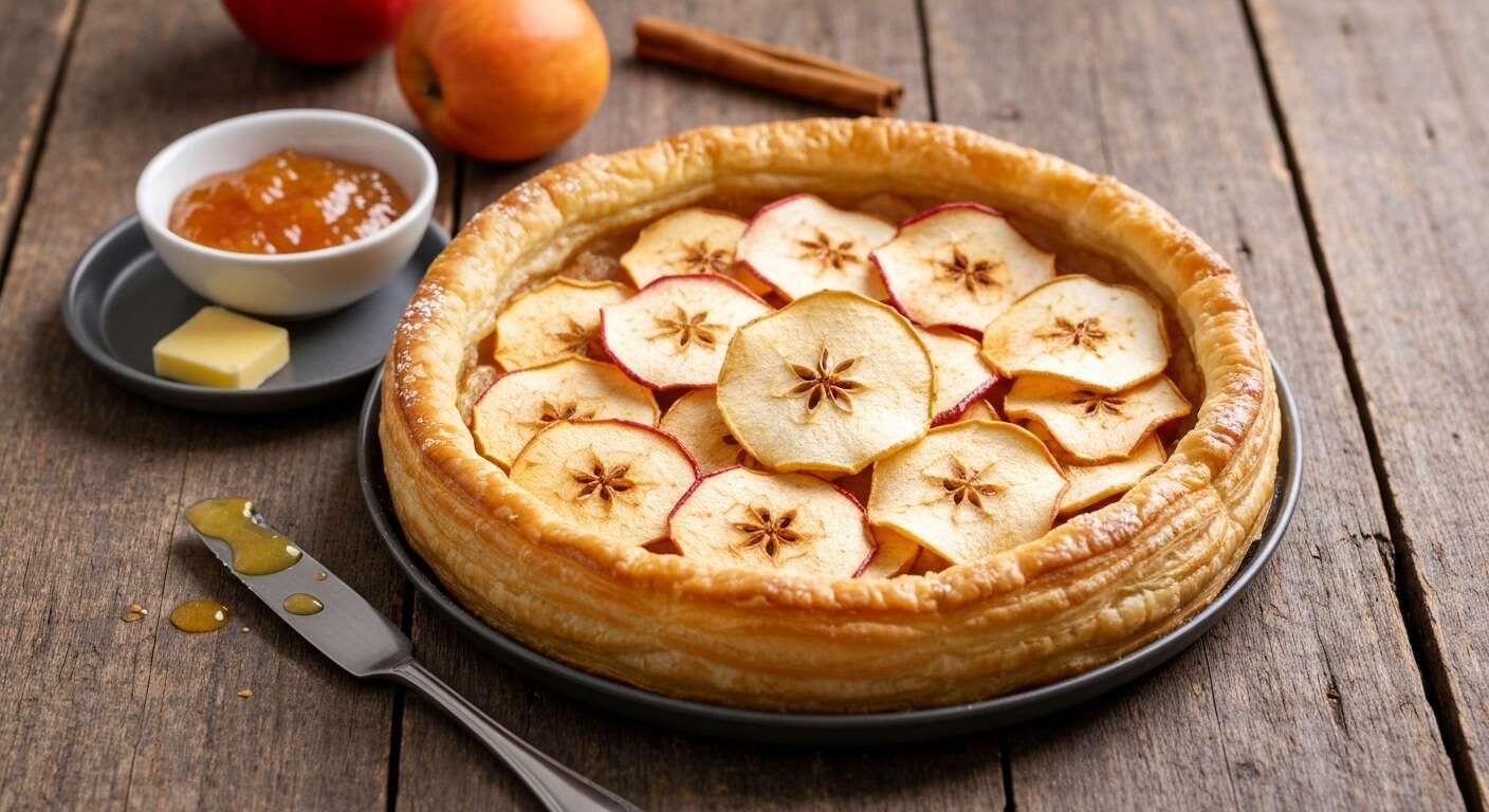 Tarte aux pommes à l'ancienne au Airfryer : recette facile et rapide