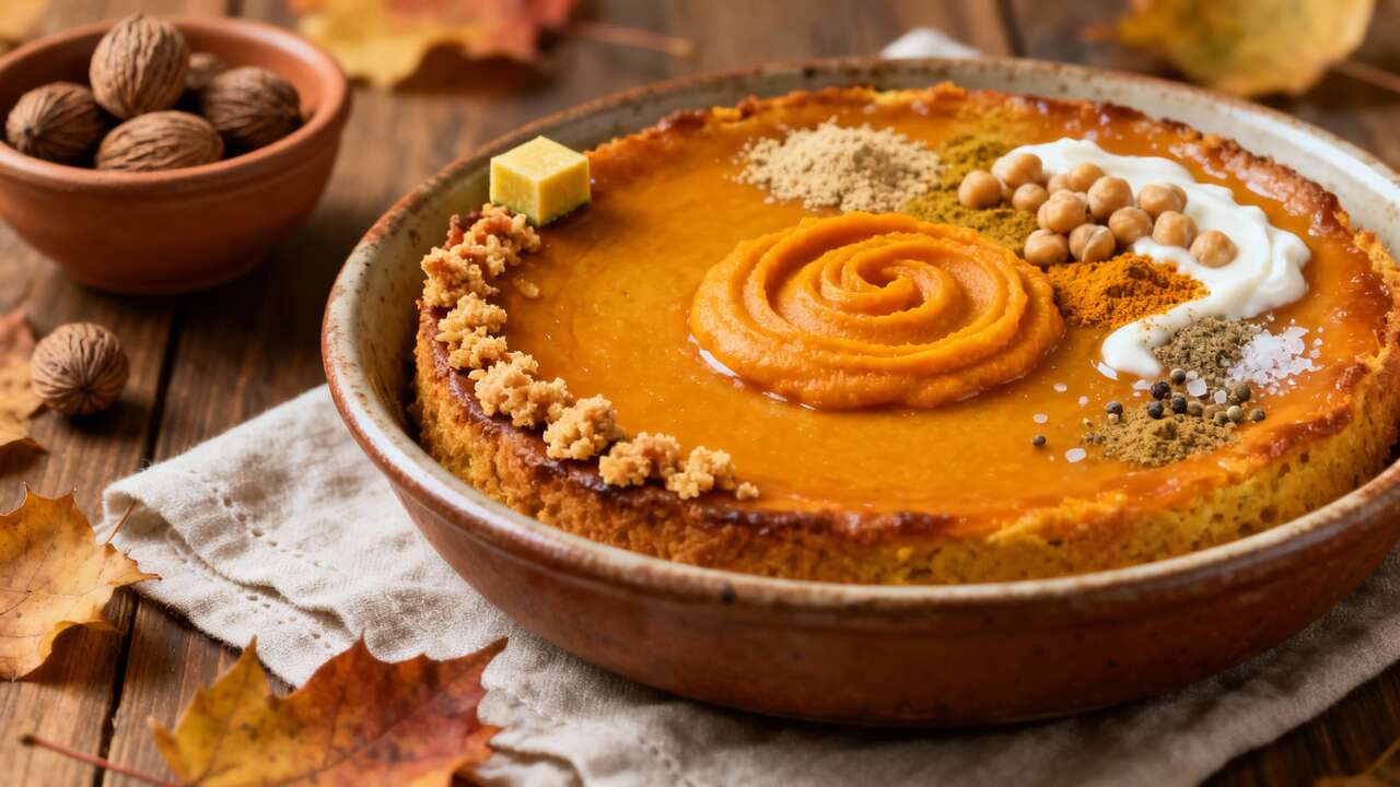 Flan aux légumes d'automne : recette savoureuse et facile