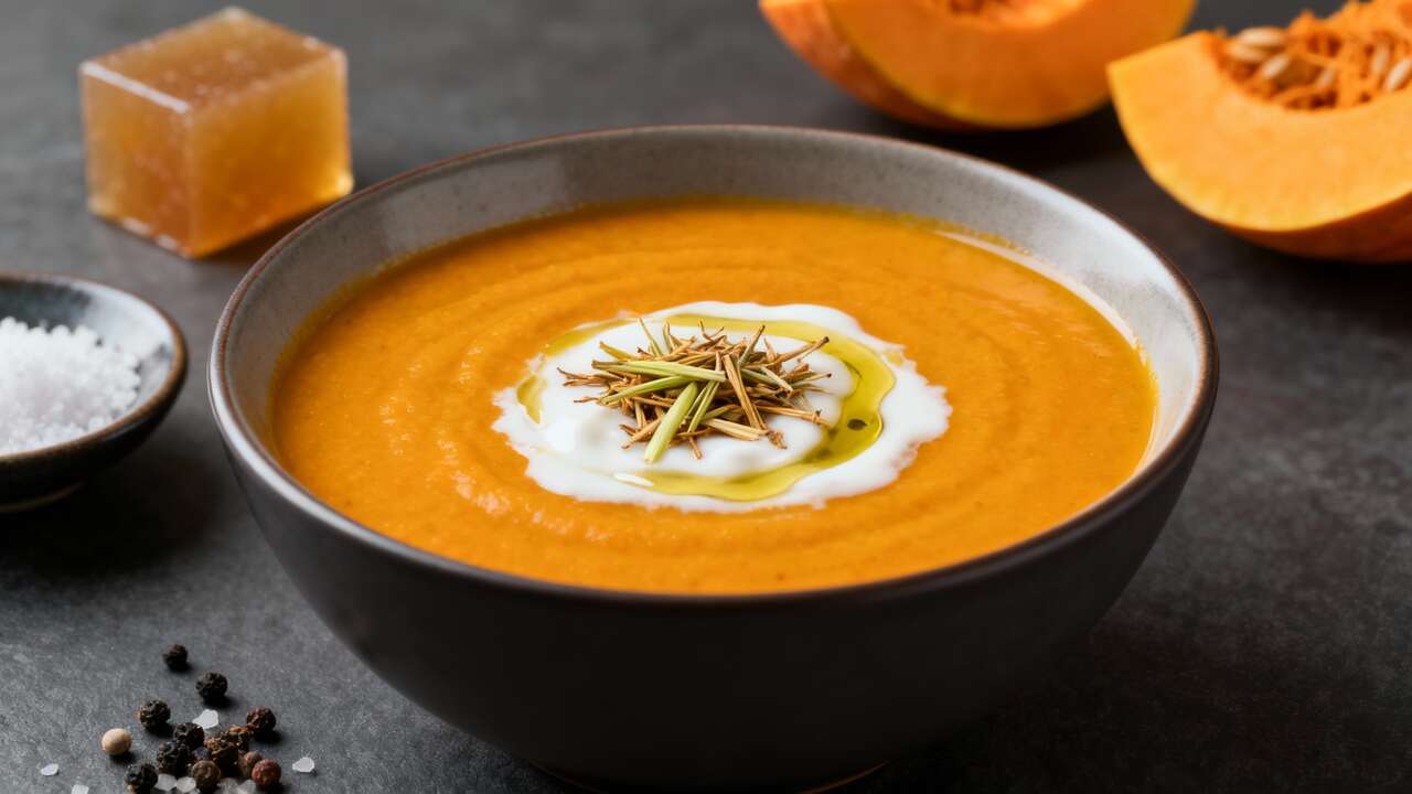Velouté de potimarron à la citronnelle : une recette parfumée
