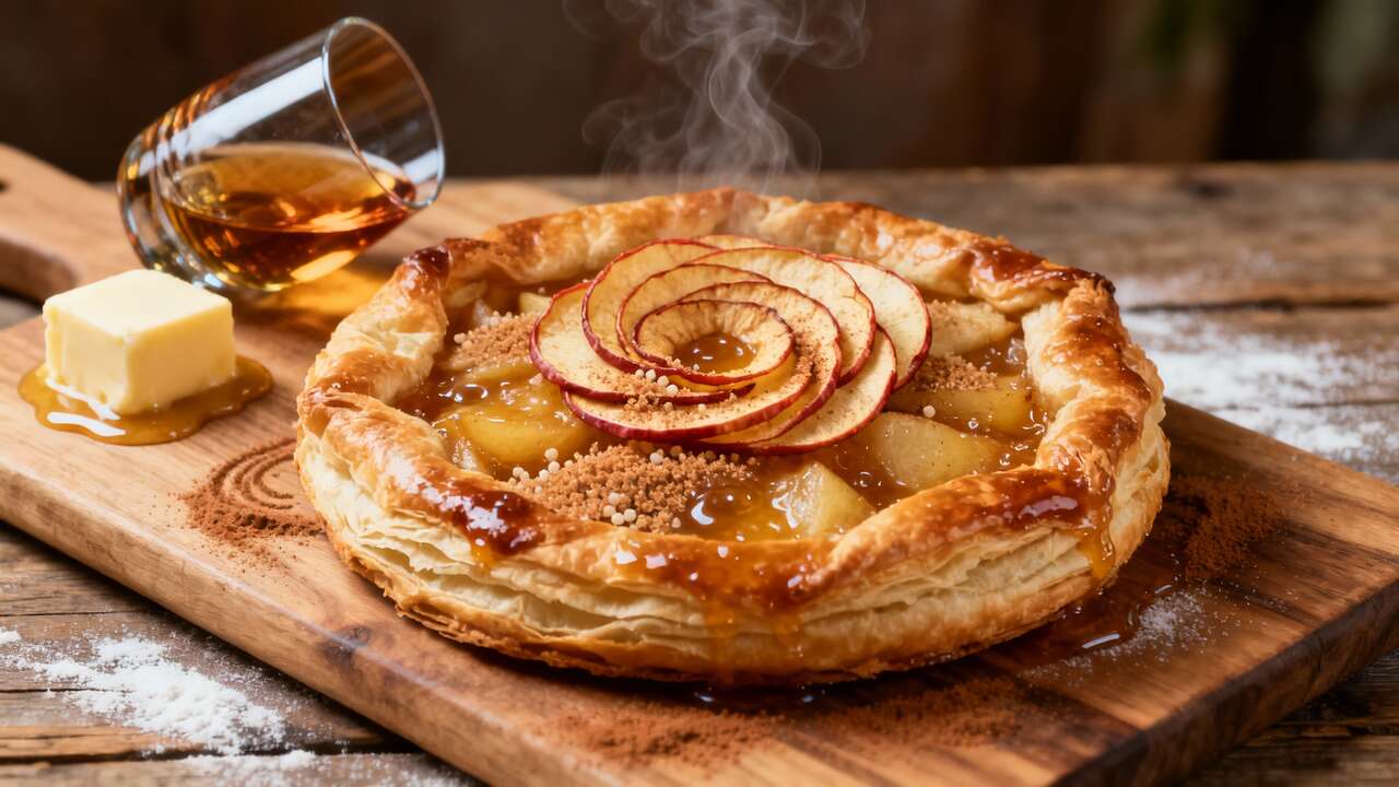 Recette gourmande de bourdelot aux pommes