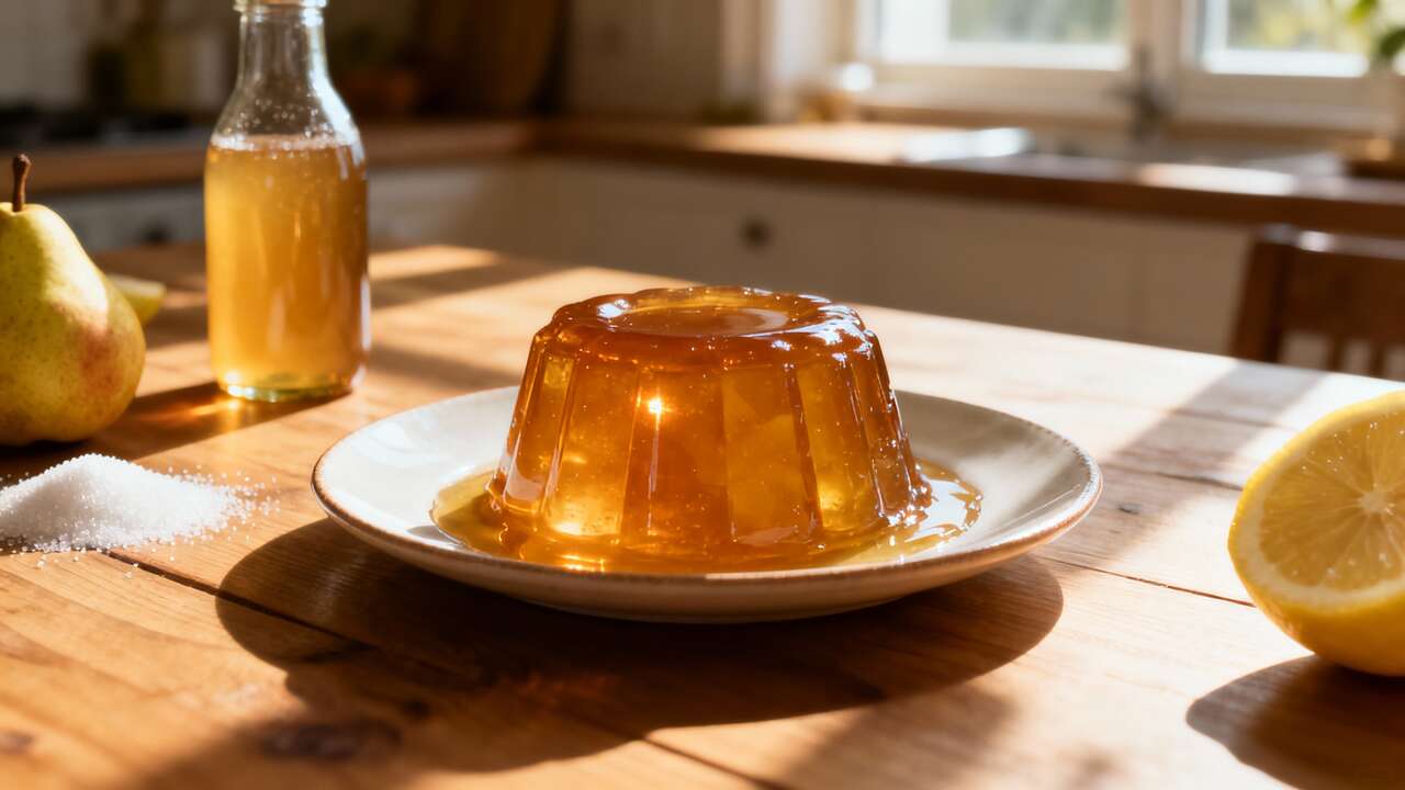 Gelée de poires maison : recette facile et savoureuse