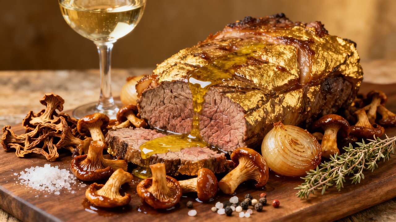 Rôti de bœuf aux girolles : recette savoureuse
