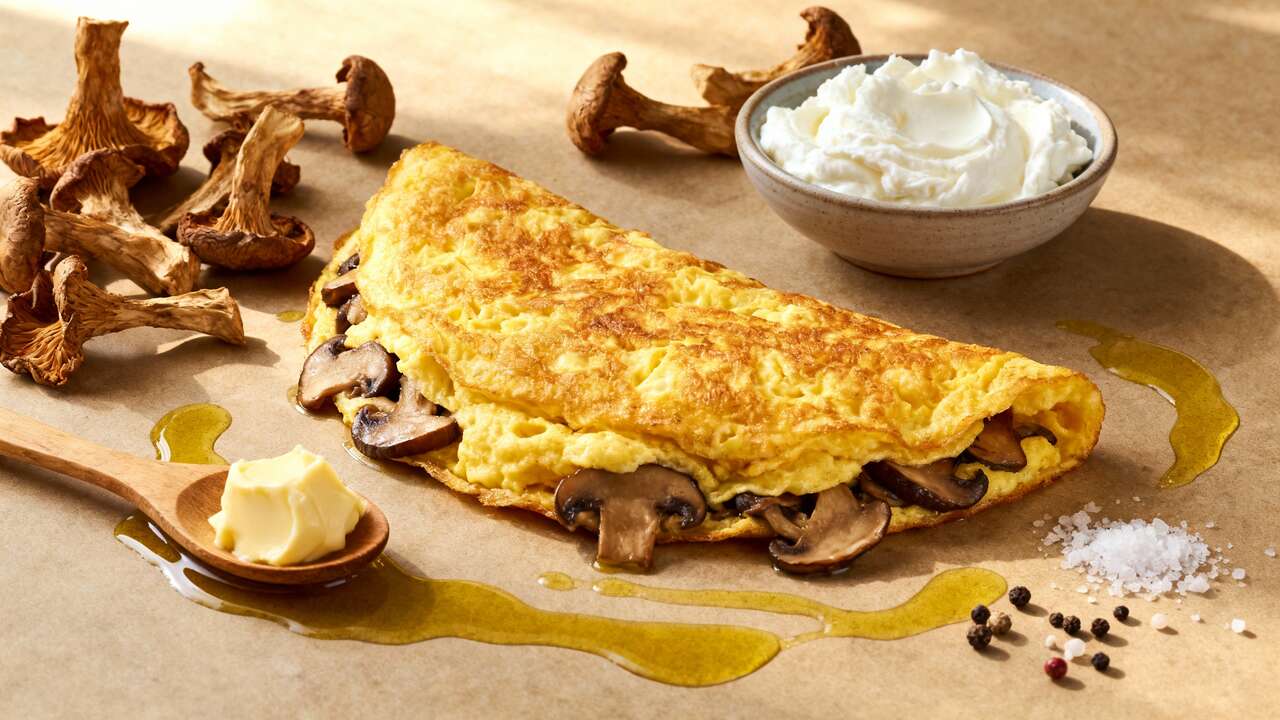 Omelette aux cèpes : recette savoureuse et facile