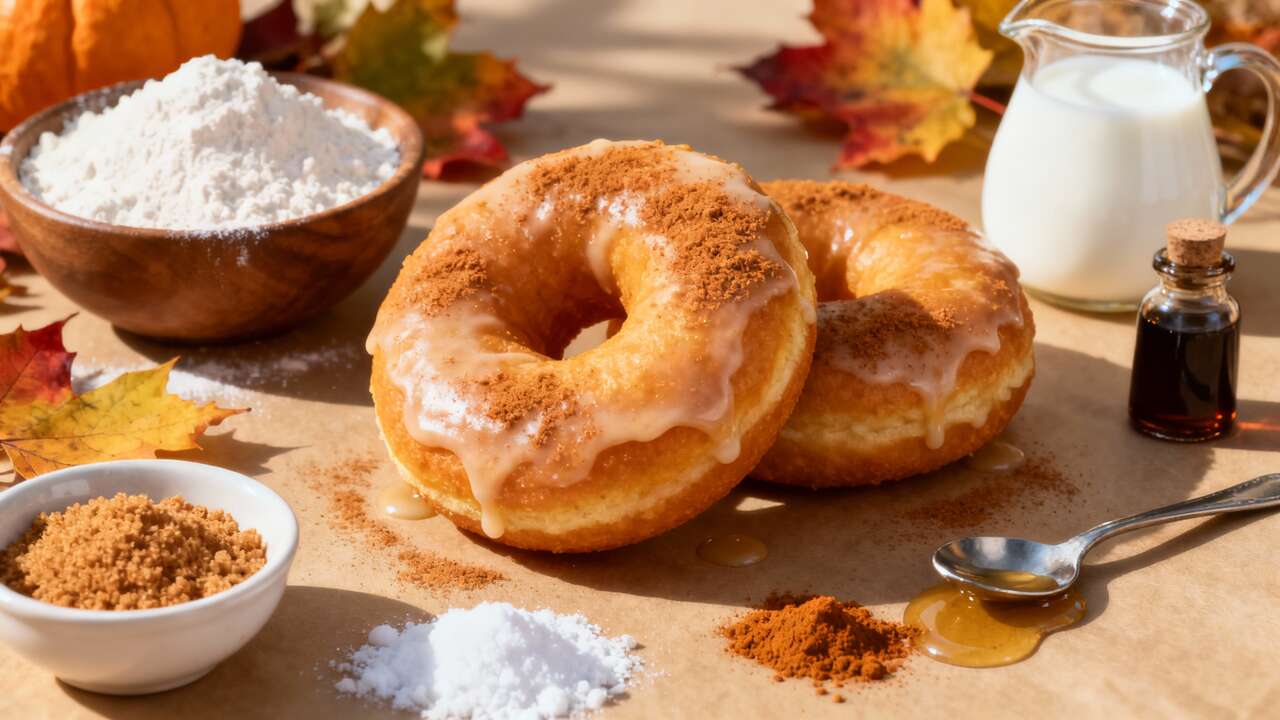 Donuts à la citrouille épicée : recette gourmande et facile
