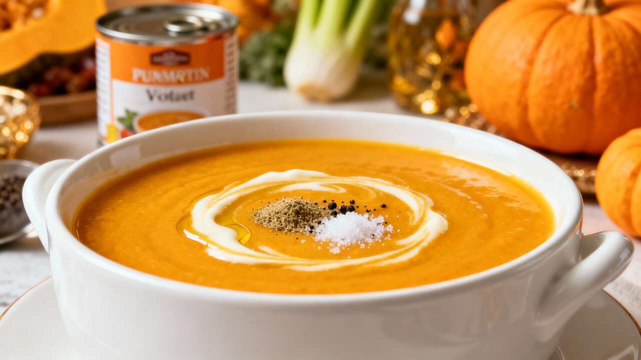 Soupe au potiron : recette facile et gourmande