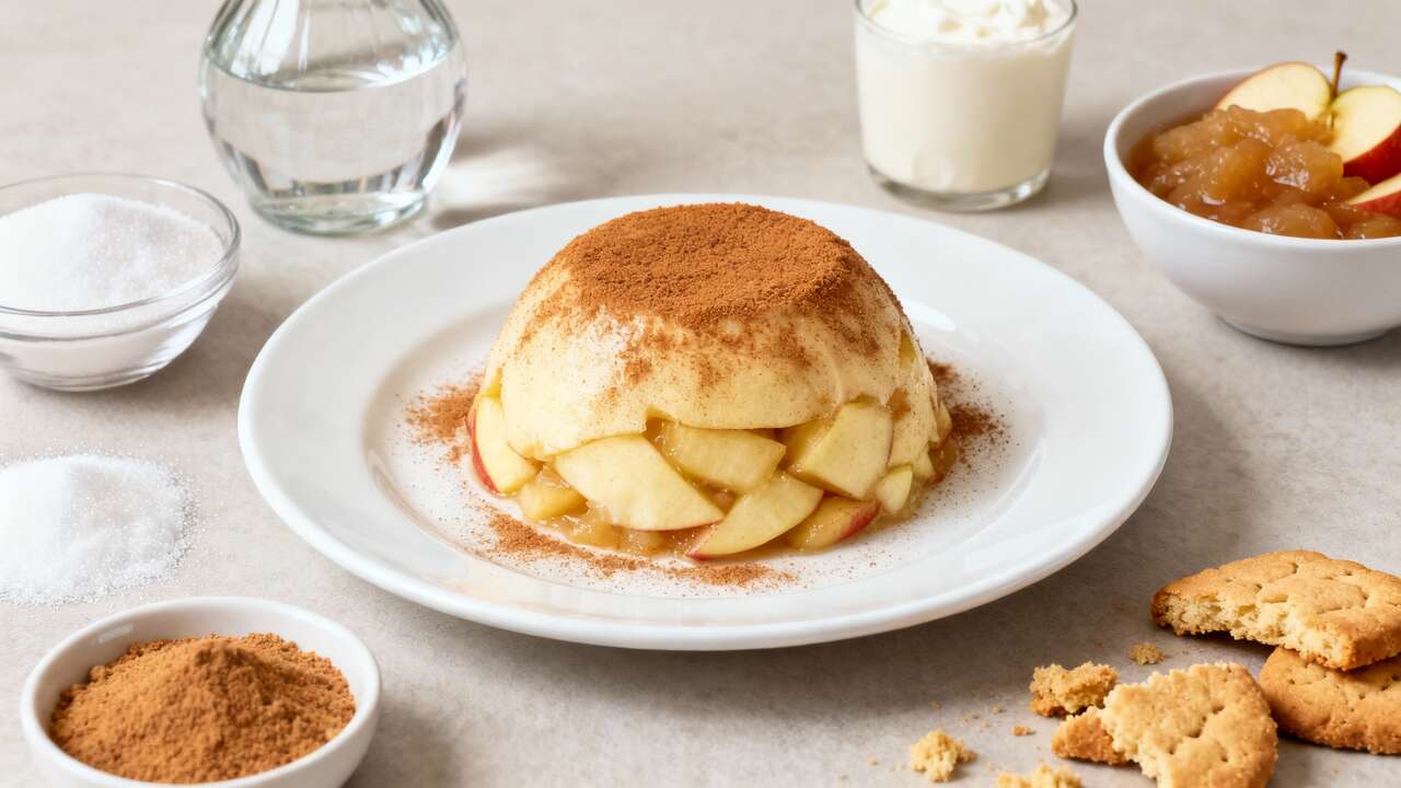 Dôme à la pomme : recette gourmande et facile