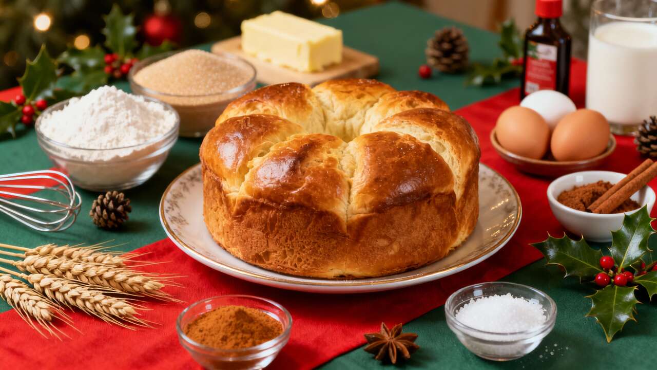 Brioche de noël : recette anticipée pour un réveillon parfait