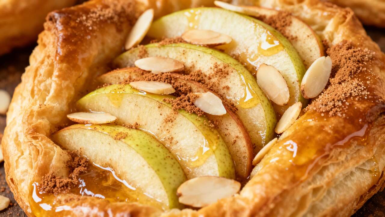 Chausson de Noël de Cyril Lignac : recette facile pommes-poires