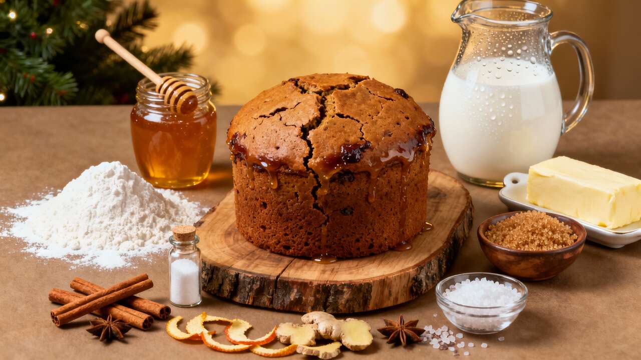 Recette facile de pain d'épices de Noël