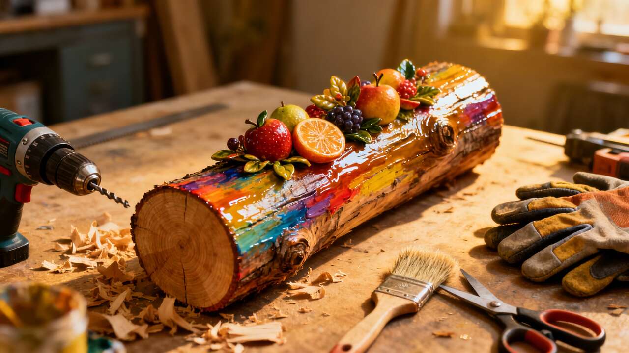 Décoration de bûche de Noël aux fruits : astuces et idées créatives