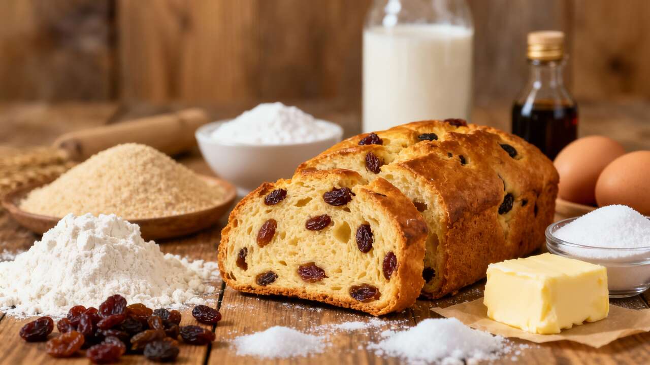 Mannele aux raisins secs : recette facile et moelleuse