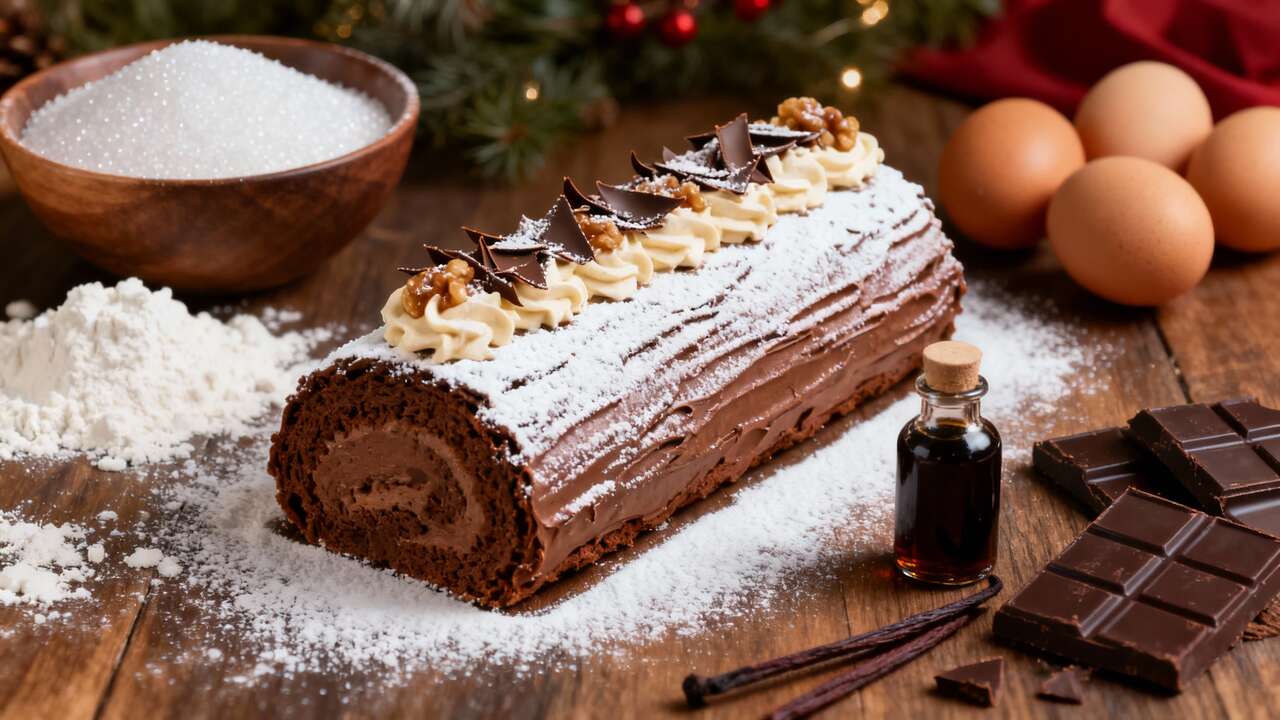 Bûche de Noël facile : la meilleure recette
