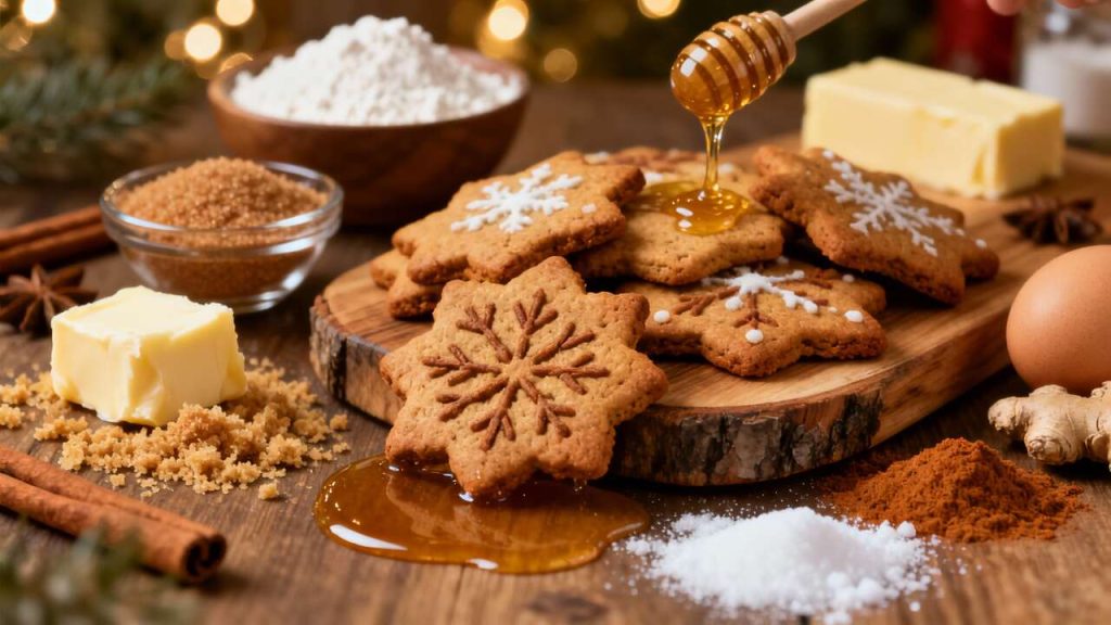 Biscuits de Noël à la cannelle et au gingembre : recette facile à l'airfryer