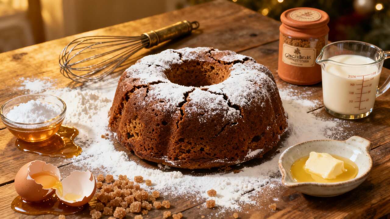 Cake de Noël aux épices : recette facile et savoureuse