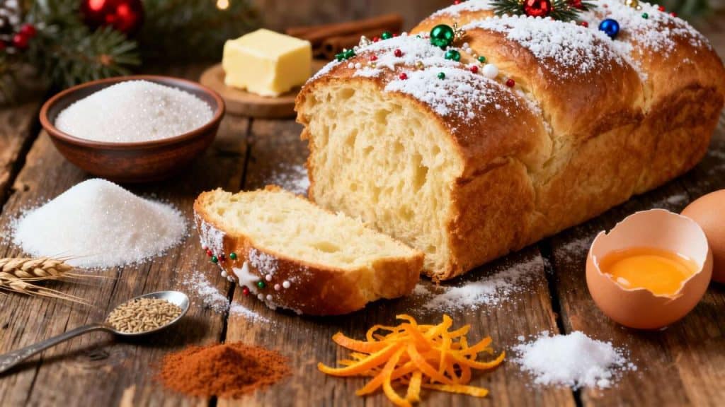 Brioche moelleuse de Noël au Airfryer : recette facile
