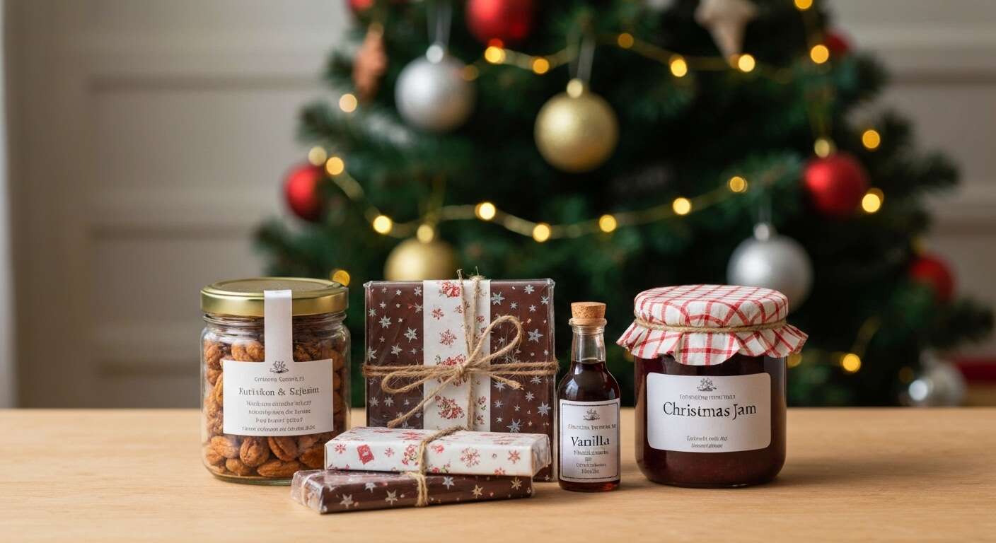Cadeaux gourmands faits maison pour un no&euml;l authentique