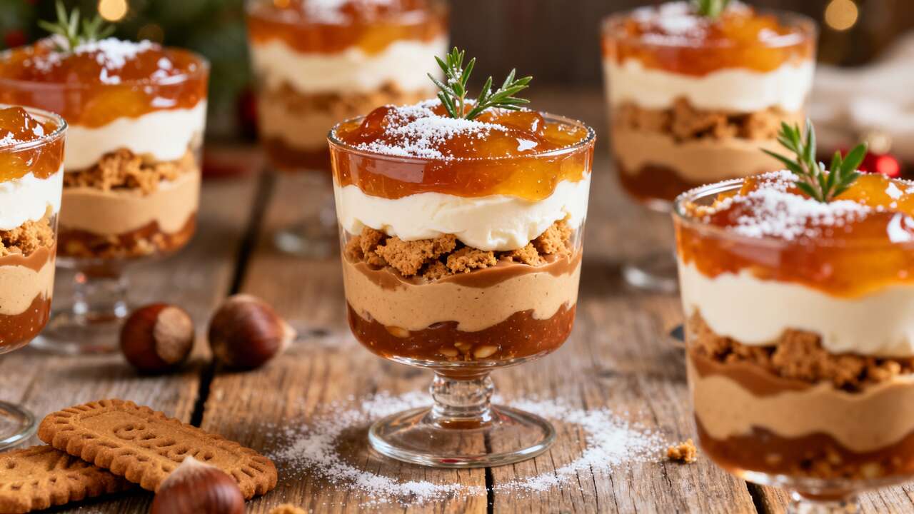 Verrines de Noël : recettes à préparer à l'avance
