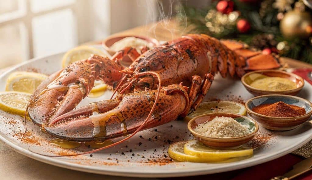 Homard grillé de Noël : recette festive et savoureuse