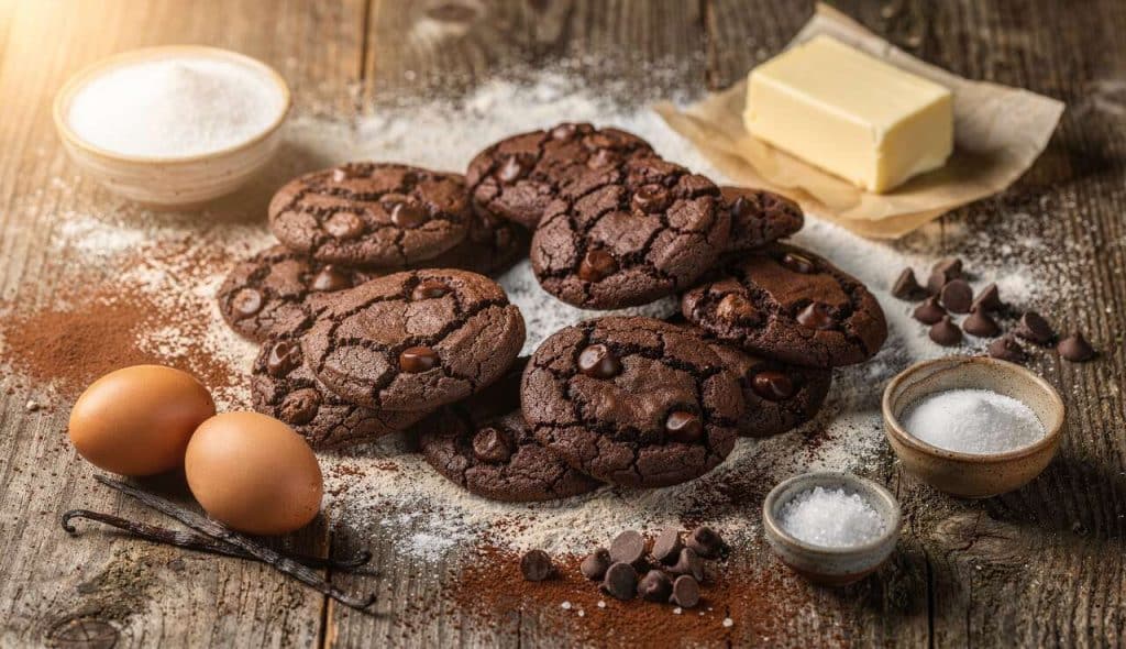 Recette facile et délicieuse de biscuit de Noël au chocolat