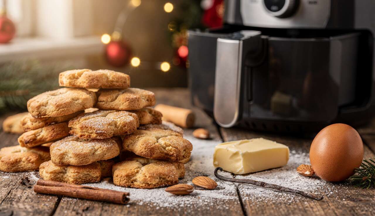 Biscuits de Noël alsaciens à l'Airfryer : recette facile