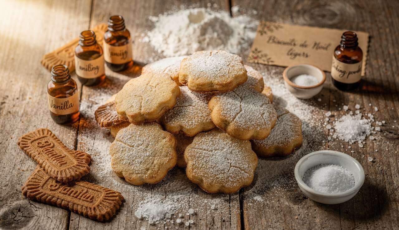 Biscuits de Noël légers : recette américaine festive