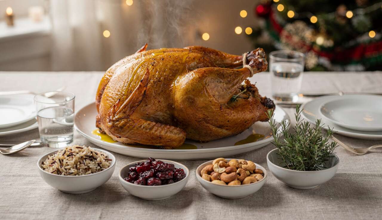 Dinde de Noël légère : recette festive et saine
