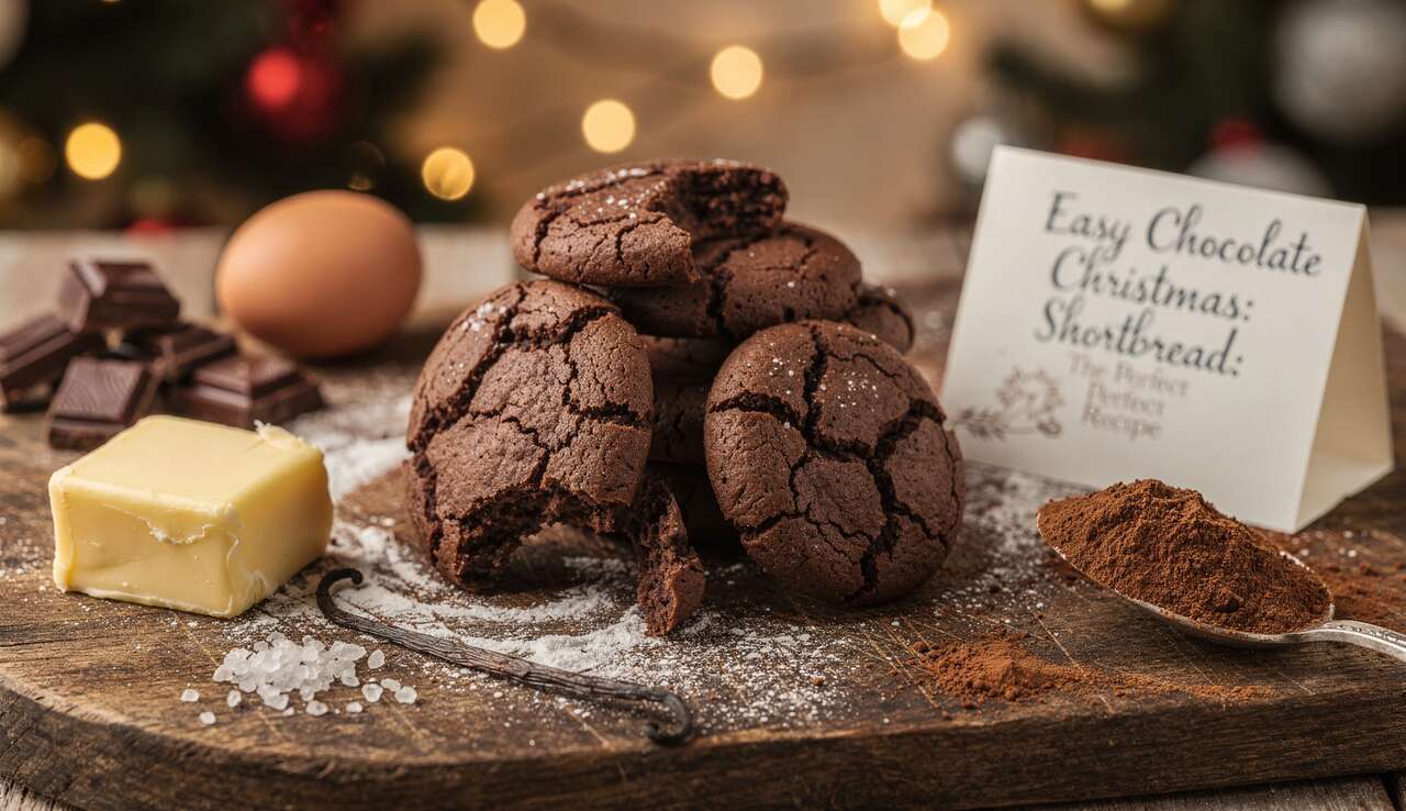 Sablés de Noël au chocolat faciles : la recette idéale