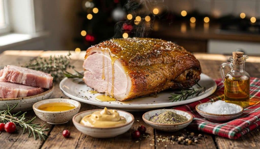 Porc rôti de Noël facile et délicieux