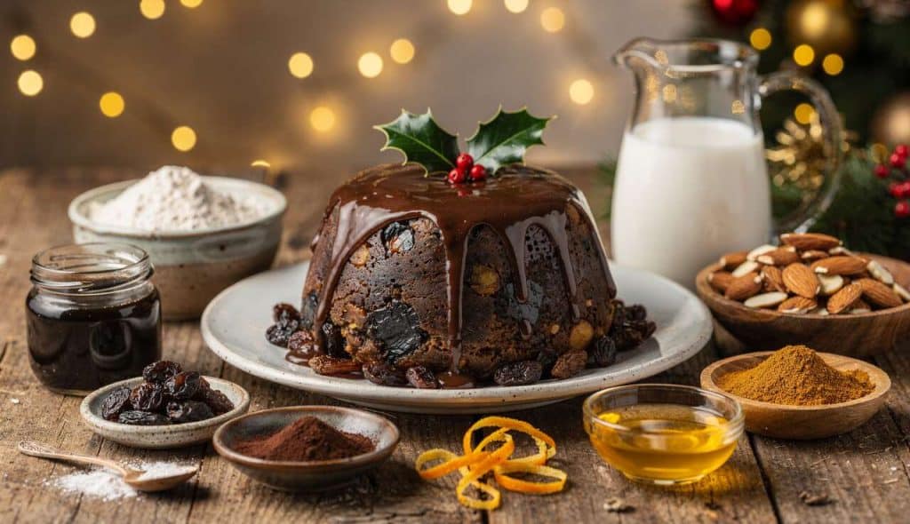 Pudding de Noël léger : recette festive et gourmande
