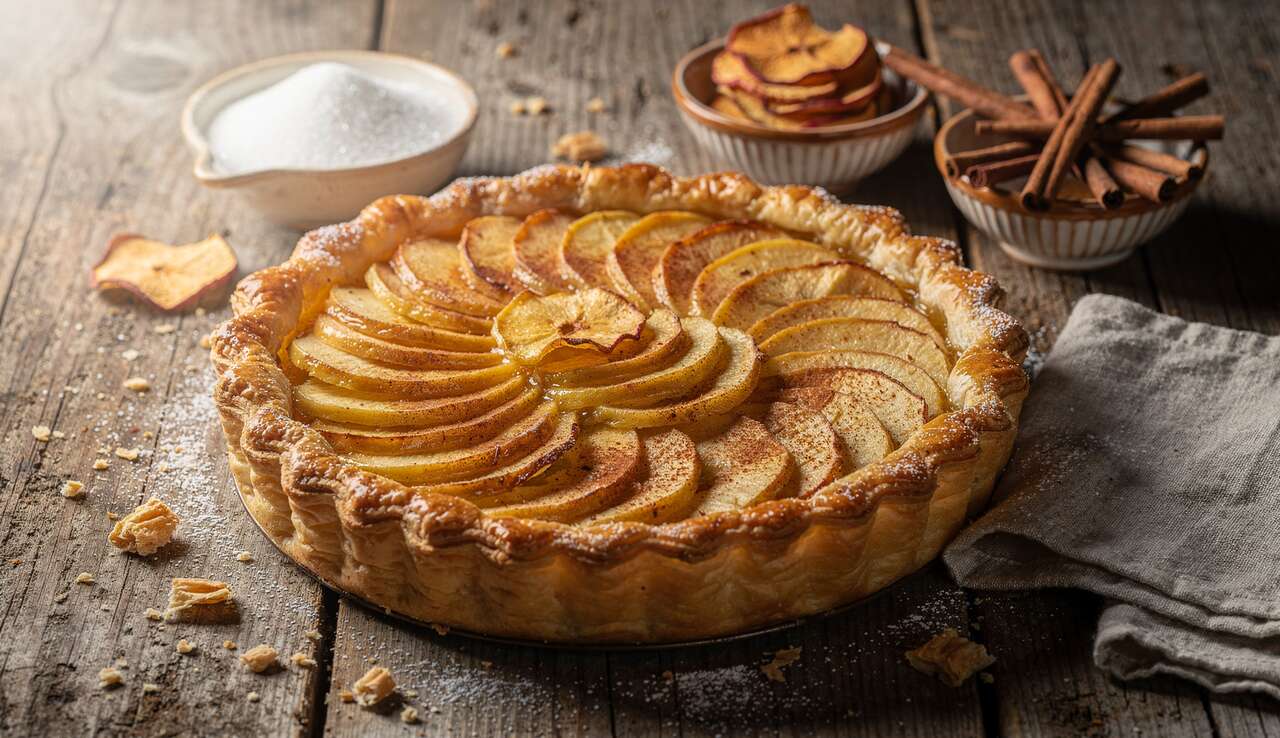 Tarte aux pommes simplissime : recette facile et rapide